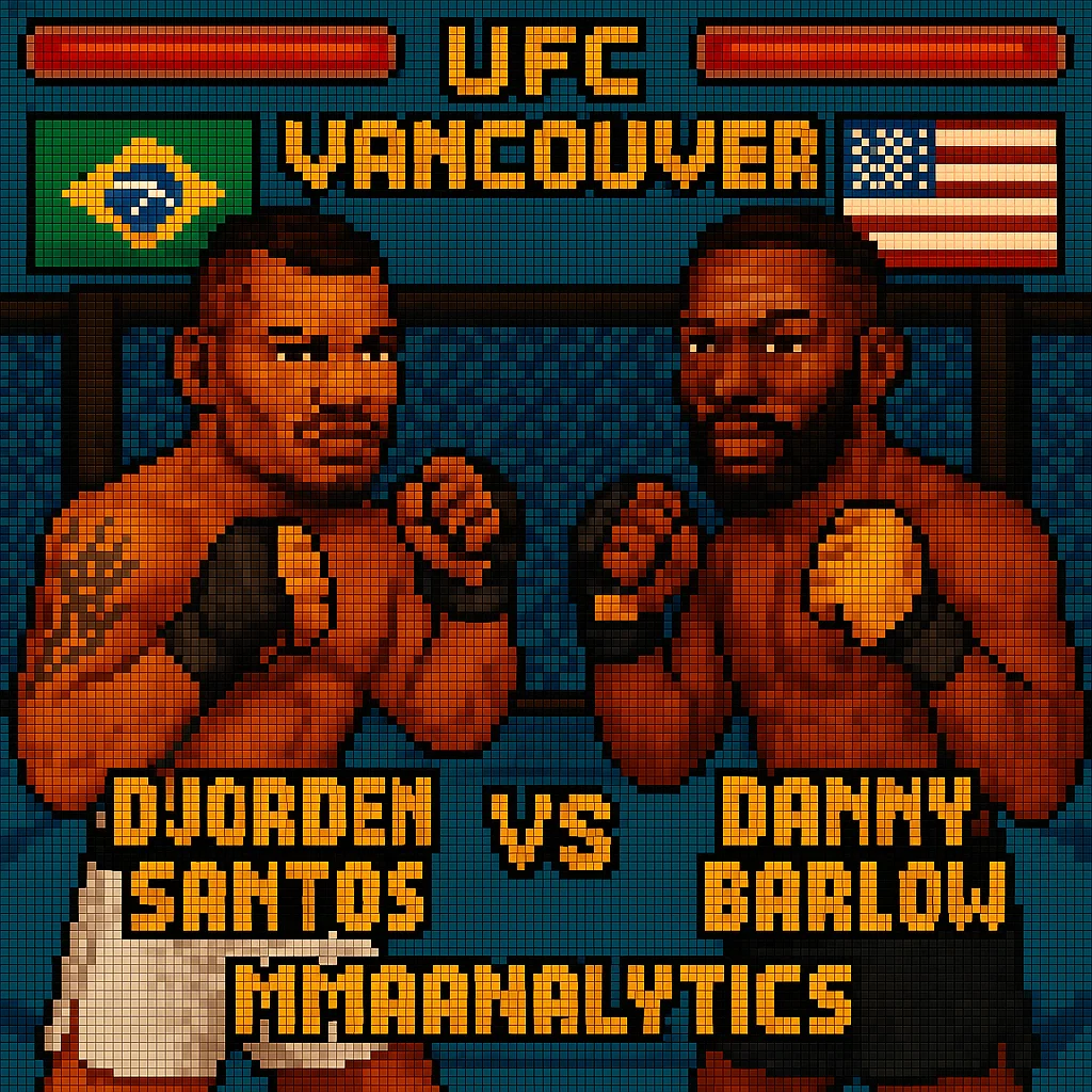 Danny Barlow vs Djorden Santos - UFC Vancouver